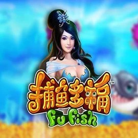 Fu Fish by Skywind Group, showcased at wettsonscasino.com – game logo