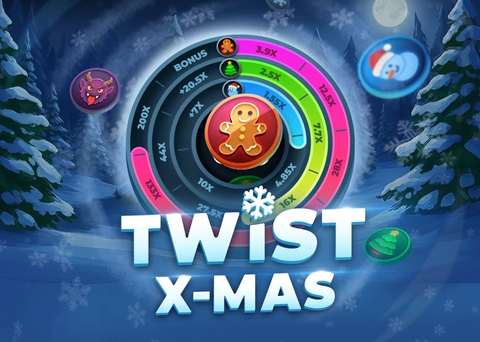 Casino Games logo of Twist X-mas from InOut at Wettson Casino